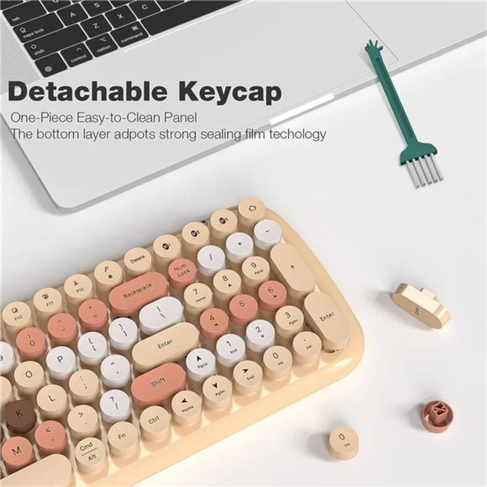 Wireless Bluetooth Keyboard for Mac, iPad, iPhone, PC, Laptop & Android